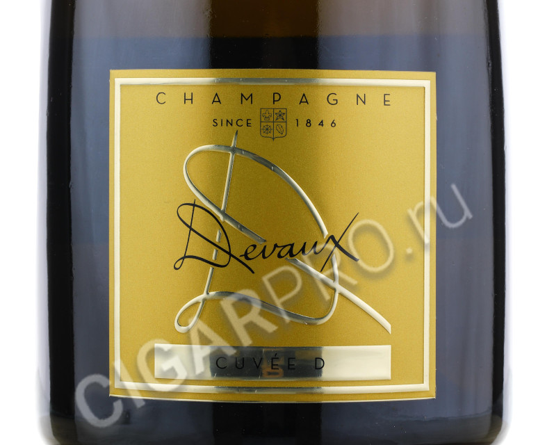 этикетка devaux cuvee d brut aged 7 years 1.5 l