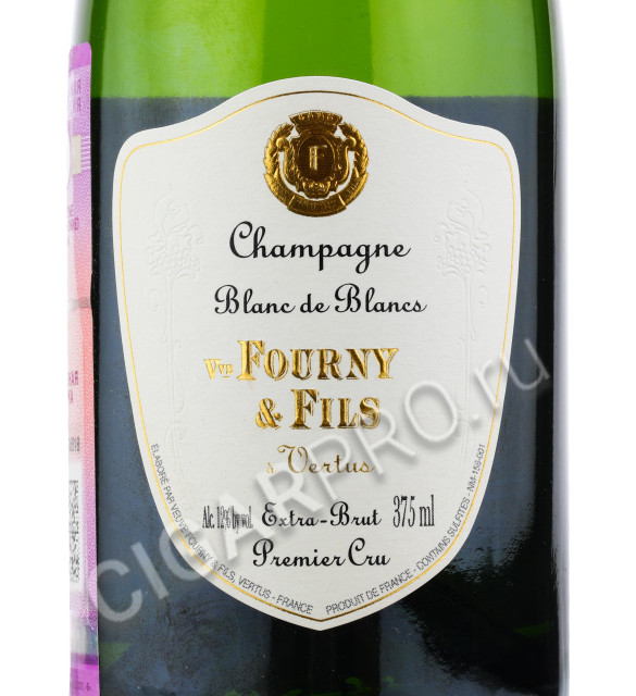 этикетка veuve fourny blanc de blancs brut premier cru