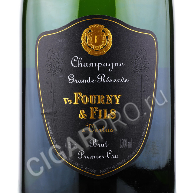 этикетка veuve fourny grande reserve brut premier cru