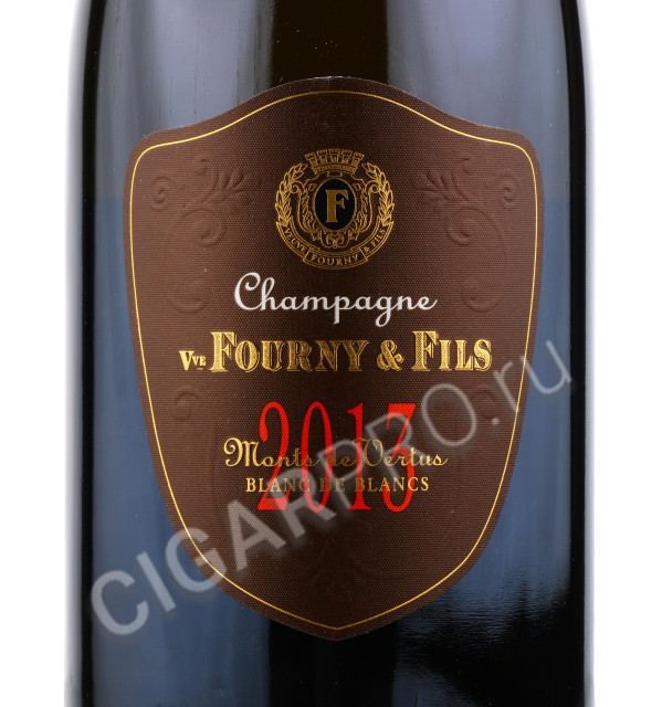 этикетка veuve fourny & fils mont de vertus