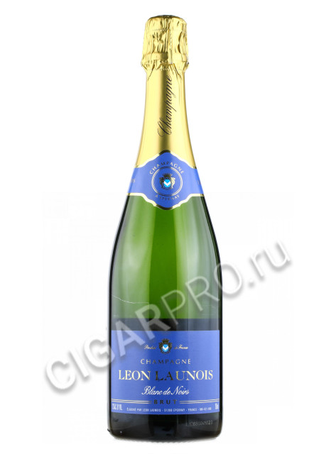 шампанское leon launois brut blanc 0.75л