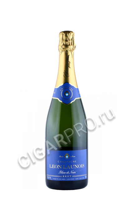 шампанское champagne leon launois blan de noirs 0.75л