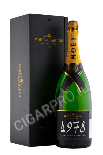 шампанское moet & chandon grand vintage 1978 1.5л