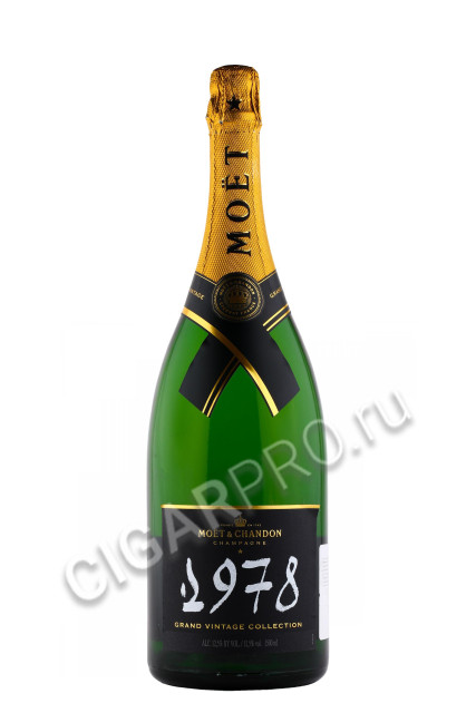 шампанское moet & chandon grand vintage 1978 1.5л