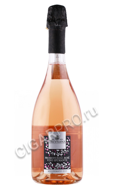 игристое вино trevisana prosecco rose 0.75л