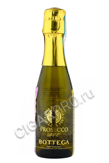 casa bottega prosecco brut купить игристое вино просекко брют каса боттега 0.2л цена