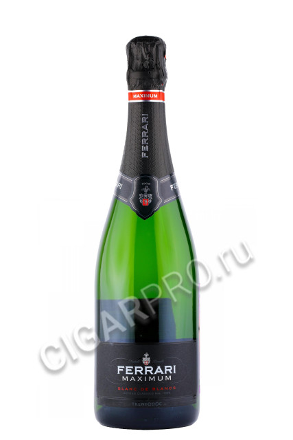 ferrari maximum blanc de blancs trento doc 0.75л