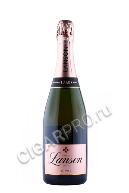 шампанское lanson rose label brut rose 0.75л