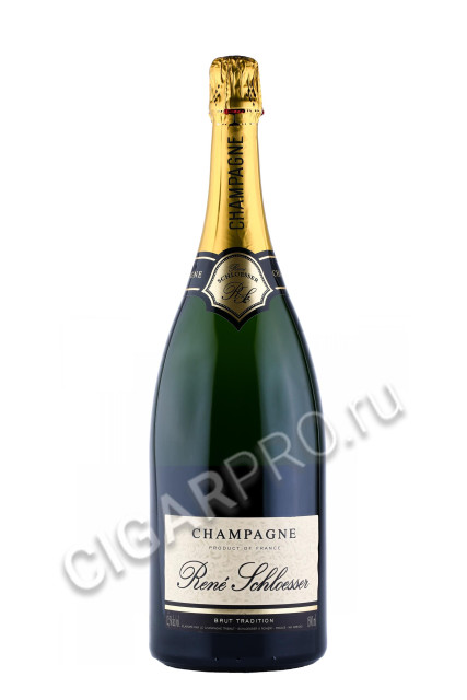 шампанское rene schloesser brut origine 1.5л