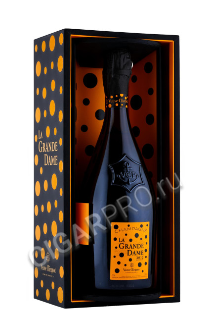 подарочная упаковка этикетка шампанское veuve clicquot la grande dame 2012 0.75л