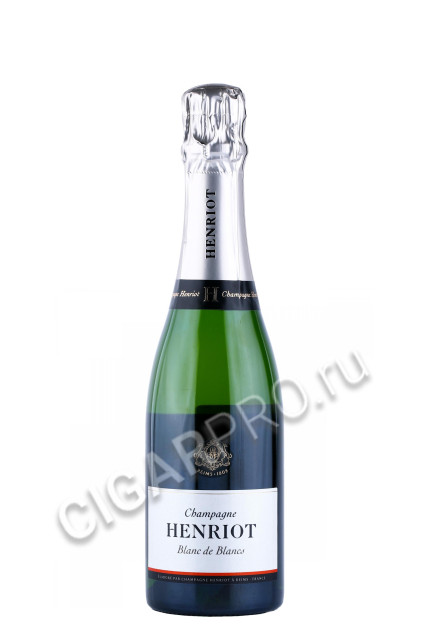 шампанское henriot brut blanc de blancs 0.375л