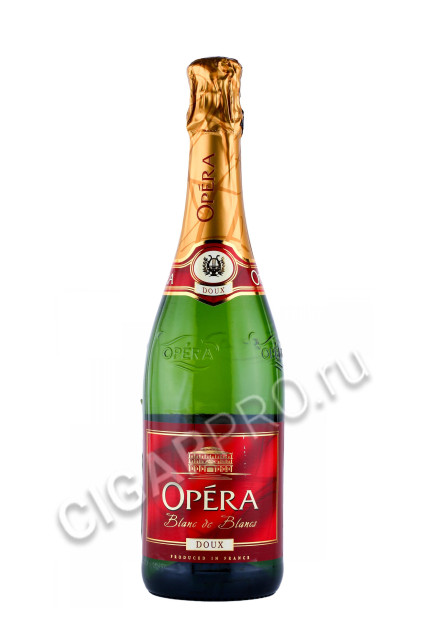 игристое вино opera blanc de blancs 0.75л