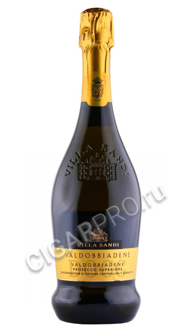 игристое вино villa sandi valdobbiadene prosecco superiore extra dry 0.75л