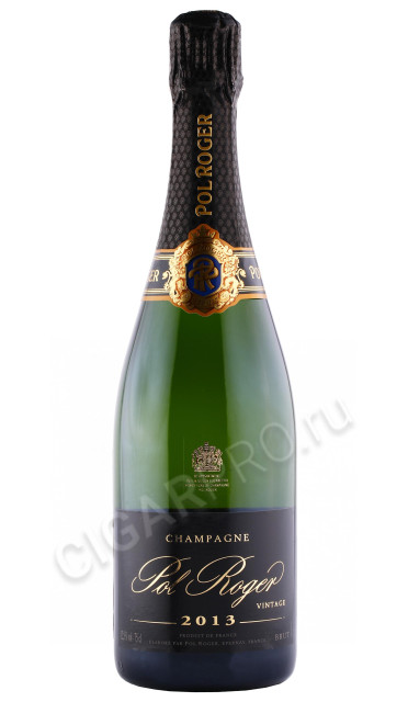 шампанское pol roger brut vintage 2013г 0.75л