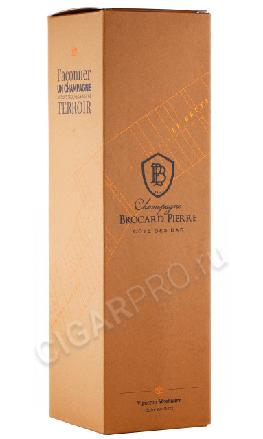 подарочная упаковка шампанское brocard pierre tradition brut d assemblage champagne aoc 1.5л