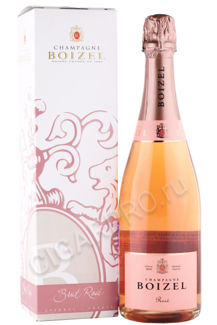 шампанское boizel brut rose 0.75л в подарочной упаковке