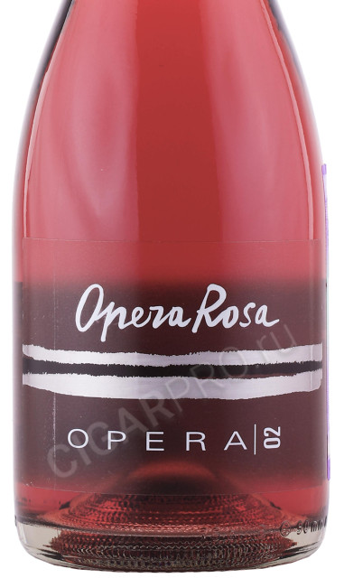 этикетка игристое вино ca montanari opera 02 operarosa lambrusco grasparossa di castelvetro dop 0.75л