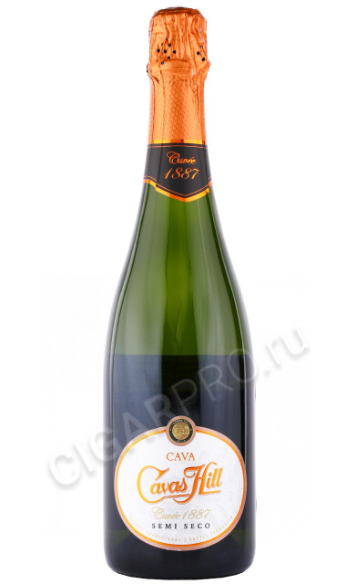 игристое cavas hill cava cuvee 1887 0.75л