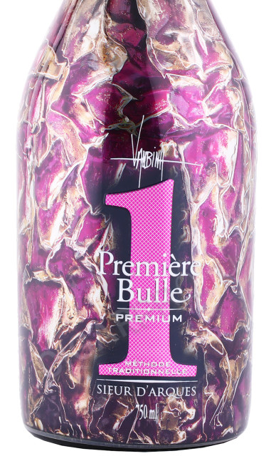 этикетка игристое вино cremant de limoux premiere bulle premium 0.75л