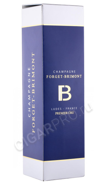 подарочная упаковка шампанское forget brimont brut premier cru 0.75л