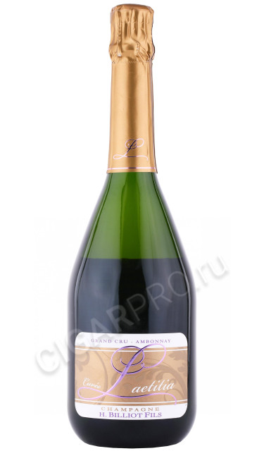 шампанское h billiot fils cuvee laetitia ambonnay grand cru brut 0.75л