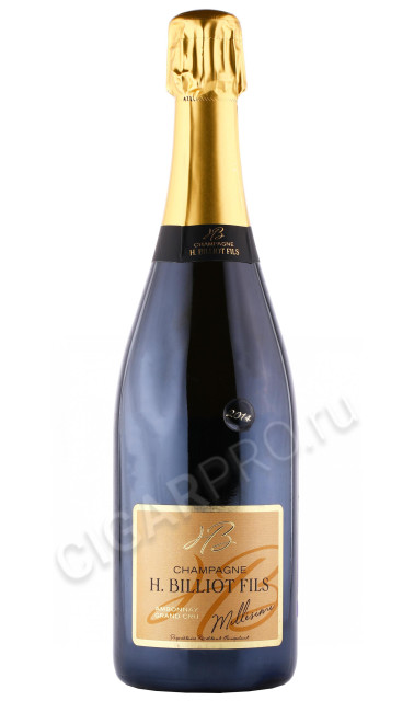 шампанское h billiot fils millesime ambonnay grand cru brut 0.75л