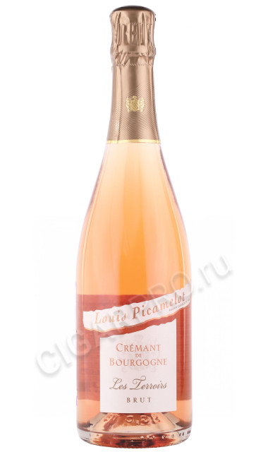 игристое вино louis picamelot cremant de bourgogne les terroirs rose 0.75л