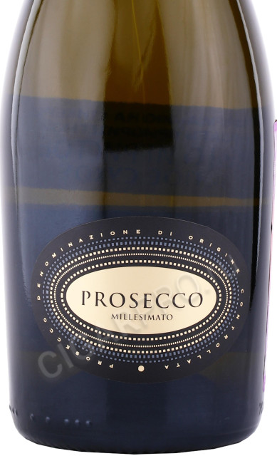 этикетка игристое вино prosecco toso millesimato 0.75л