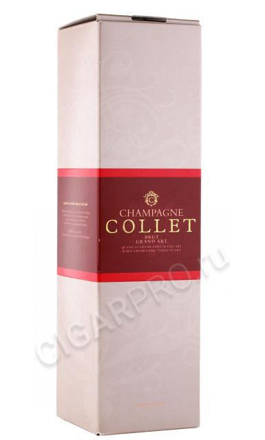 подарочная упаковка шампанское raoul collet brut grand art 0.75л