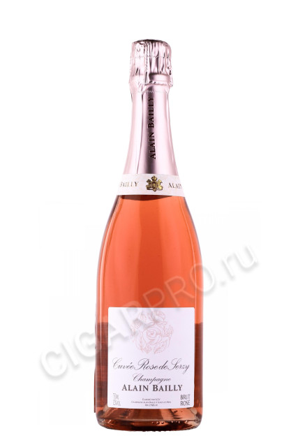 шампанское alain bailly rose de serzy 0.75л