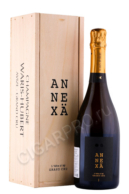 шампанское annexa grand cru waris hubert 2015г 0.75л