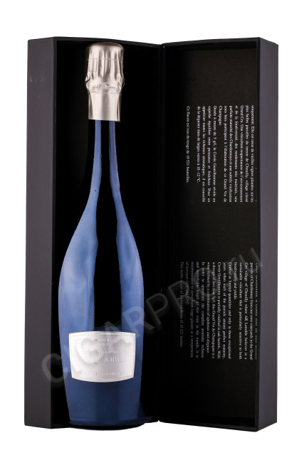 шампанское ar lenoble gentilhomme blanc de blancs grand cru brut 0.75л в подарочной упаковке