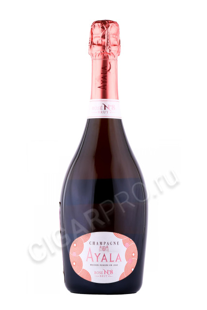 шампанское ayala rose №8 0.75л