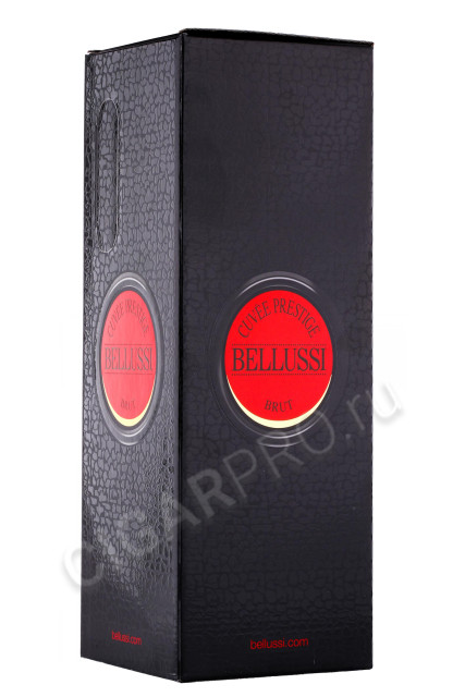 подарочная упаковка игристое вино bellussi cuvee prestige brut 1.5л