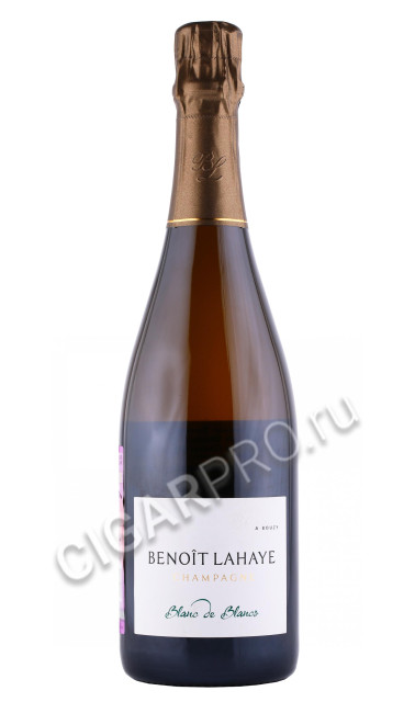 шампанское benoit lahaye blanc de blancs brut nature 0.75л