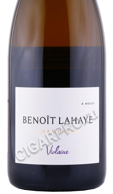 этикетка шампанское benoit lahaye violaine 0.75л