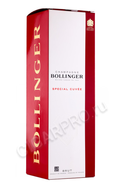 подарочная упаковка шампанское bollinger special cuvee 1.5л в подарочной упаковке