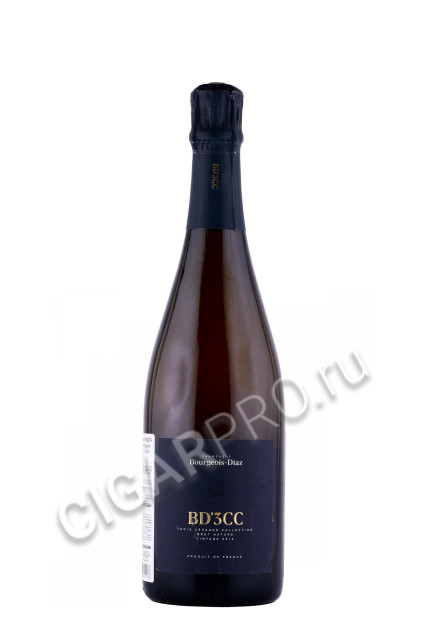 шампанское bourgeois diaz bd3cc trois cepages collection brut nature vintage 2014 0.75л