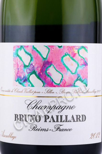 этикетка шампанское bruno paillard assemblage extra brut 0.75л