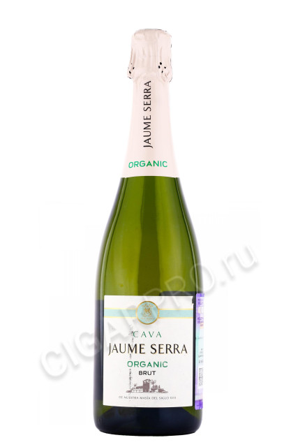 игристое вино cava jaume serra organic 0.75л