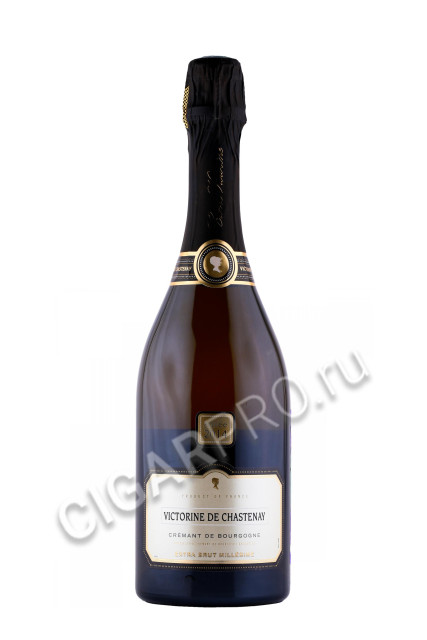игристое вино crеmant de bourgogne victorine de chastenay millesime extra brut 0.75л