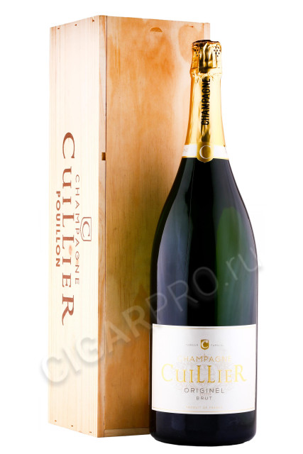 шампанское cuillier originel 3л в подарочной упаковке