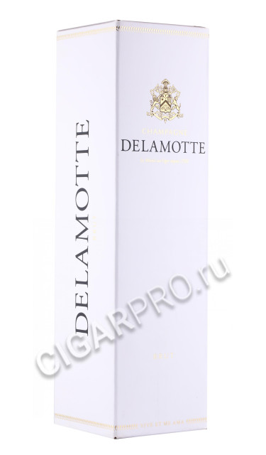 подарочная упаковка шампанское delamotte brut 0.75л