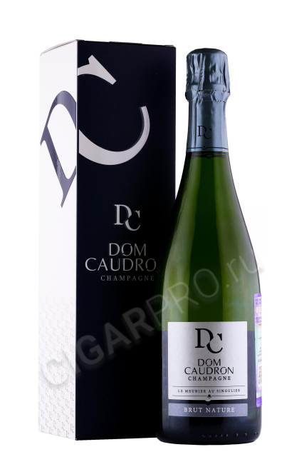 шампанское dom caudron brut nature 0.75л