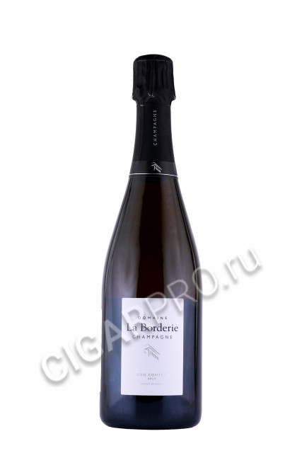 шампанское domaine la borderie cuvee trois contrees 0.75л