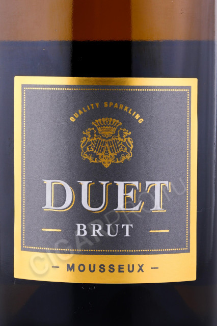 этикетка вино игристое felix solis duet brut 0.75л