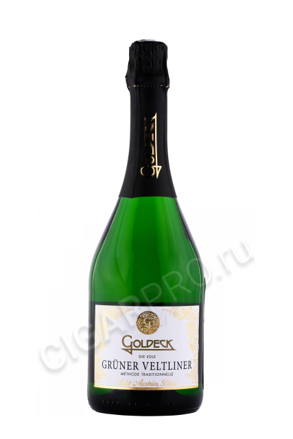 игристое вино goldeck die edle gruner veltliner brut 0.75л