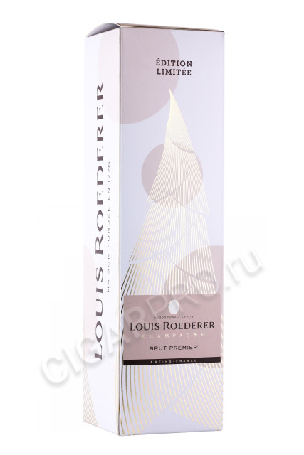 подарочная упаковка шампанское louis roederer brut premier 0.75л