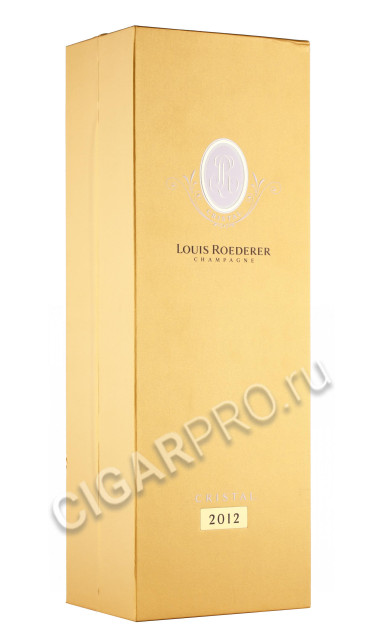 подарочная упаковка шампанское louis roederer cristal 0.75л
