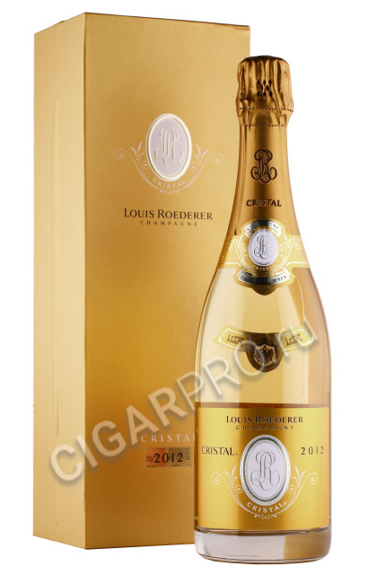 шампанское louis roederer cristal 0.75л в подарочной упаковке